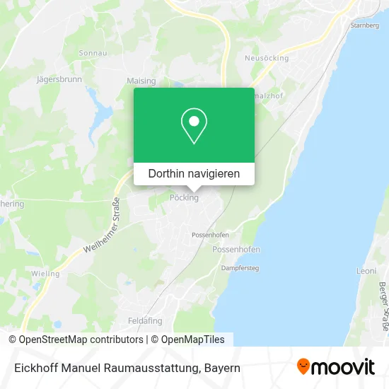 Eickhoff Manuel Raumausstattung Karte