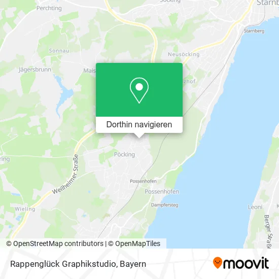 Rappenglück Graphikstudio Karte