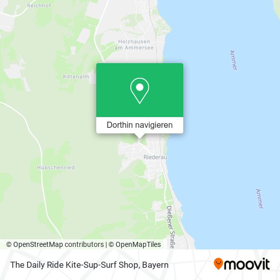 The Daily Ride Kite-Sup-Surf Shop Karte
