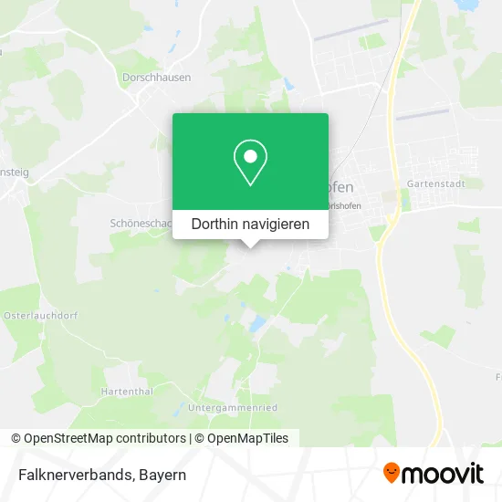 Falknerverbands Karte