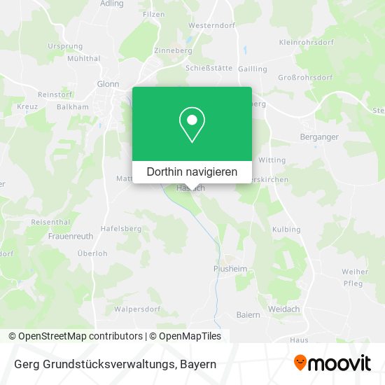 Gerg Grundstücksverwaltungs Karte