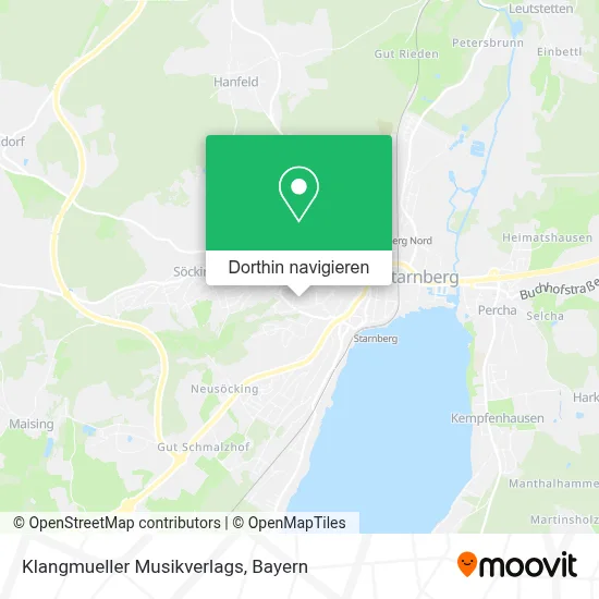 Klangmueller Musikverlags Karte