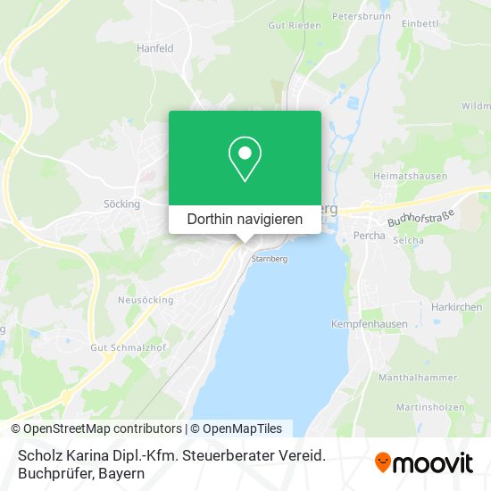 Scholz Karina Dipl.-Kfm. Steuerberater Vereid. Buchprüfer Karte