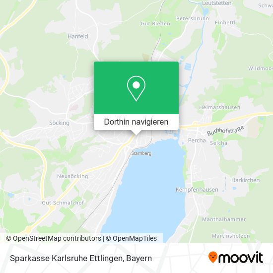 Sparkasse Karlsruhe Ettlingen Karte