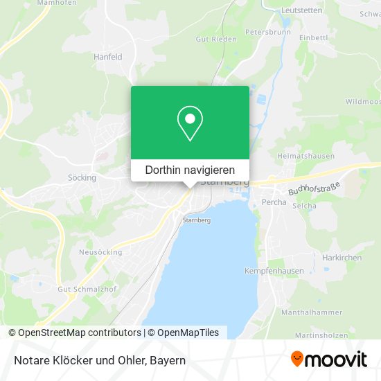 Notare Klöcker und Ohler Karte