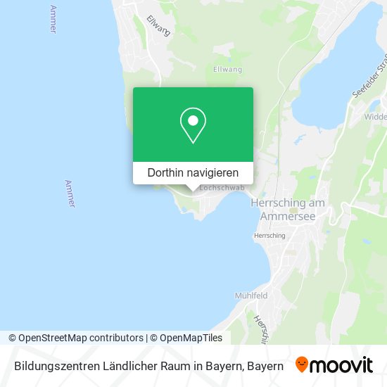 Bildungszentren Ländlicher Raum in Bayern Karte