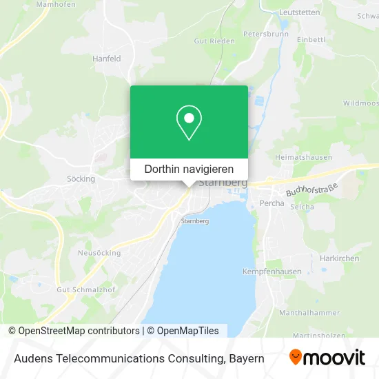 Audens Telecommunications Consulting Karte
