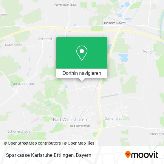 Sparkasse Karlsruhe Ettlingen Karte