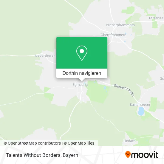 Talents Without Borders Karte