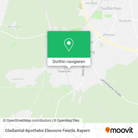 Gleißental-Apotheke Eleonore Feistle Karte
