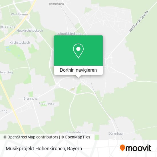 Musikprojekt Höhenkirchen Karte