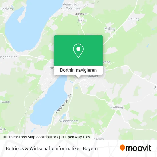 Betriebs & Wirtschaftsinformatiker Karte