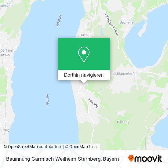 Bauinnung Garmisch-Weilheim-Starnberg Karte