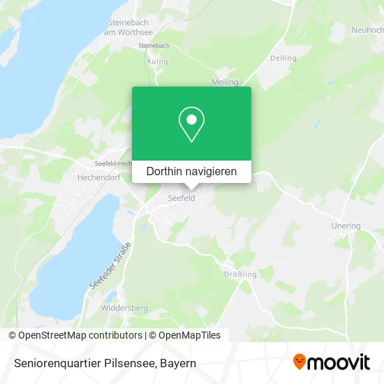 Seniorenquartier Pilsensee Karte
