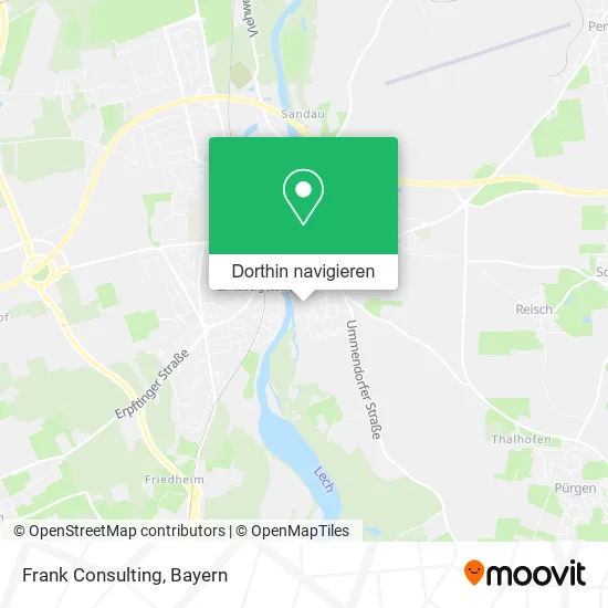 Frank Consulting Karte