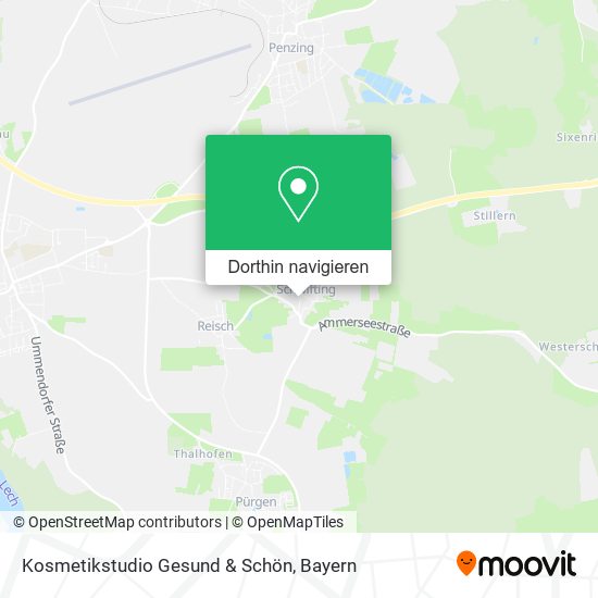 Kosmetikstudio Gesund & Schön Karte
