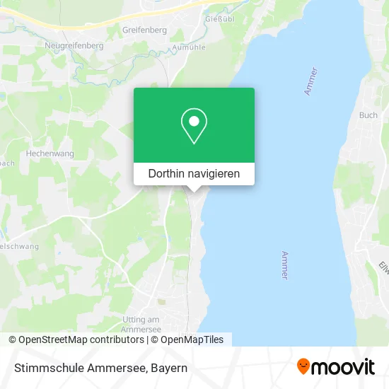 Stimmschule Ammersee Karte