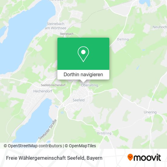 Freie Wählergemeinschaft Seefeld Karte