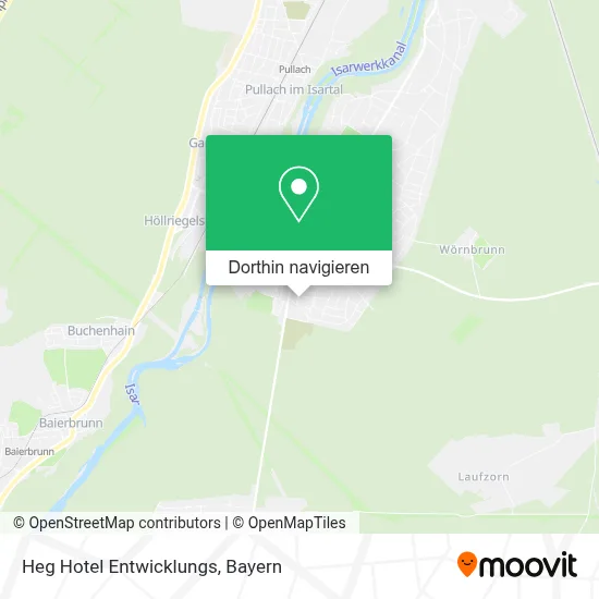 Heg Hotel Entwicklungs Karte