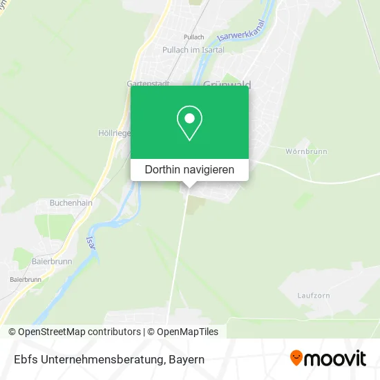Ebfs Unternehmensberatung Karte