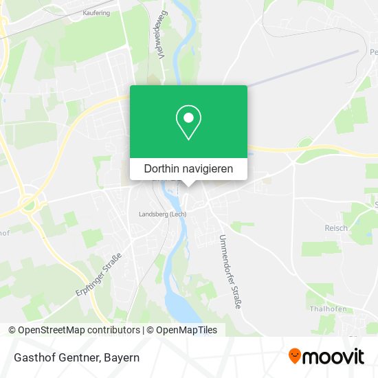 Gasthof Gentner Karte