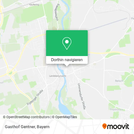 Gasthof Gentner Karte