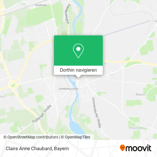 Claire Anne Chaubard Karte