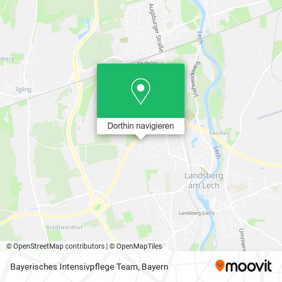Bayerisches Intensivpflege Team Karte