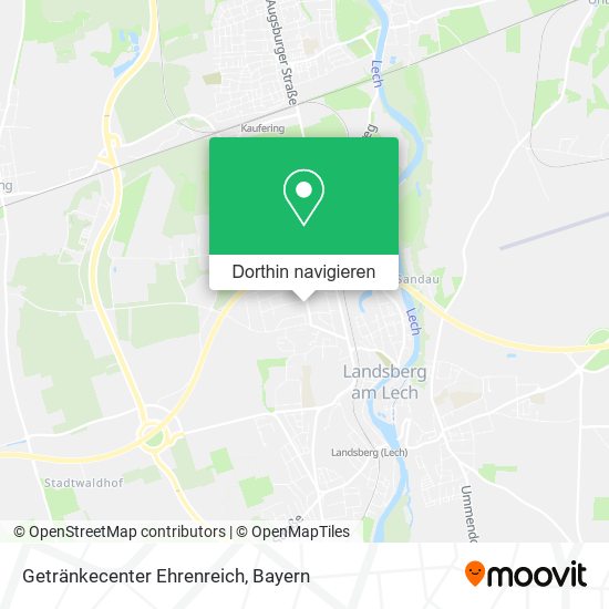 Getränkecenter Ehrenreich Karte