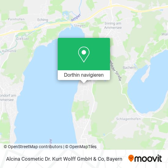Alcina Cosmetic Dr. Kurt Wolff GmbH & Co Karte
