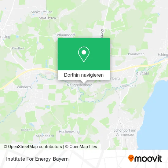 Institute For Energy Karte