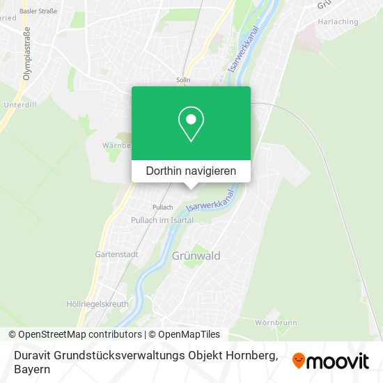 Duravit Grundstücksverwaltungs Objekt Hornberg Karte