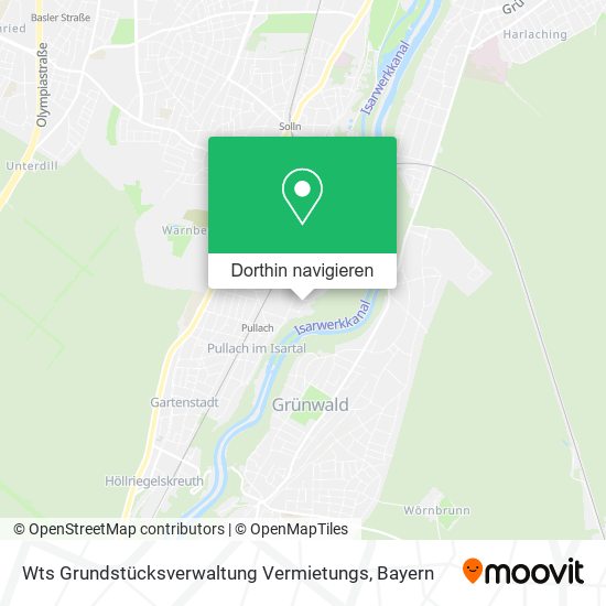 Wts Grundstücksverwaltung Vermietungs Karte