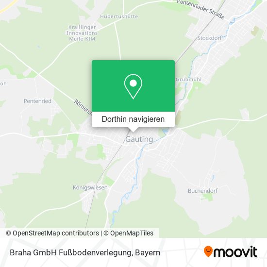 Braha GmbH Fußbodenverlegung Karte