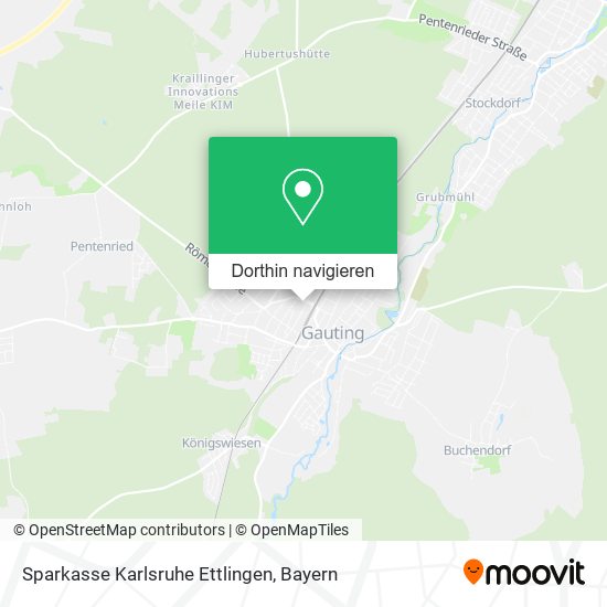 Sparkasse Karlsruhe Ettlingen Karte