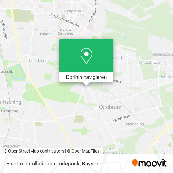 Elektroinstallationen Ladepunk Karte