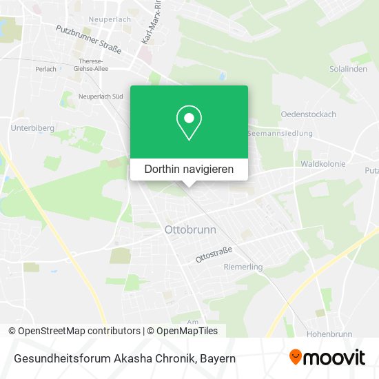 Gesundheitsforum Akasha Chronik Karte