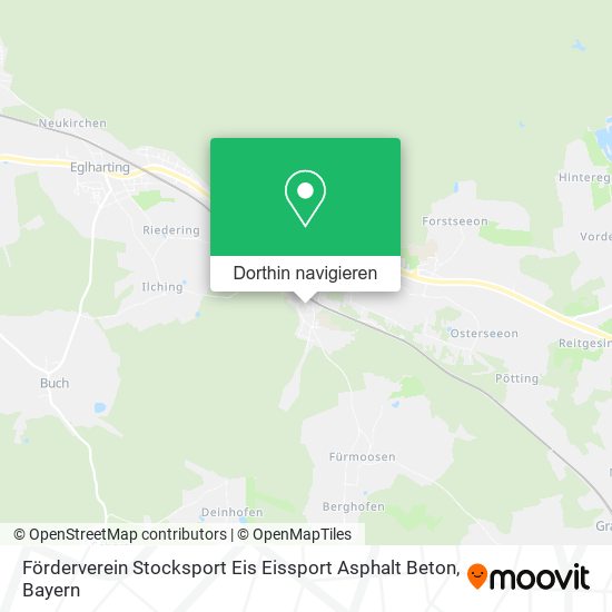 Förderverein Stocksport Eis Eissport Asphalt Beton Karte