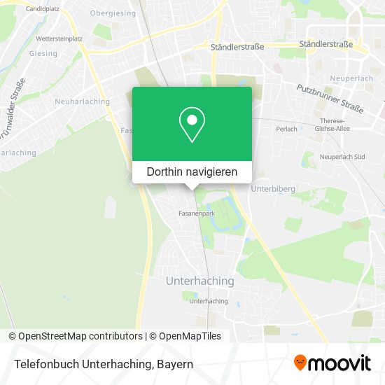 Telefonbuch Unterhaching Karte