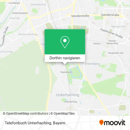 Telefonbuch Unterhaching Karte