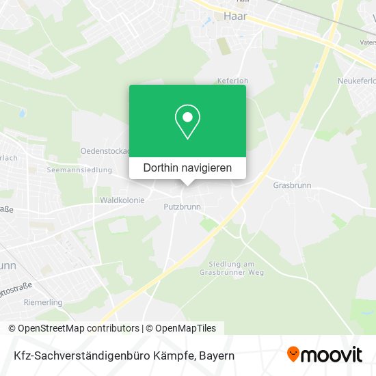 Kfz-Sachverständigenbüro Kämpfe Karte