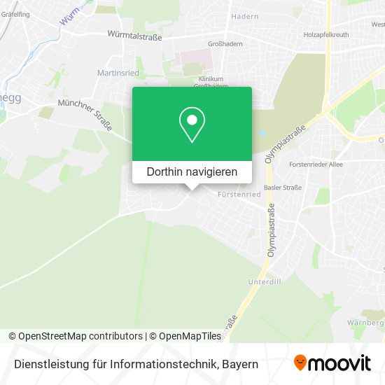 Dienstleistung für Informationstechnik Karte