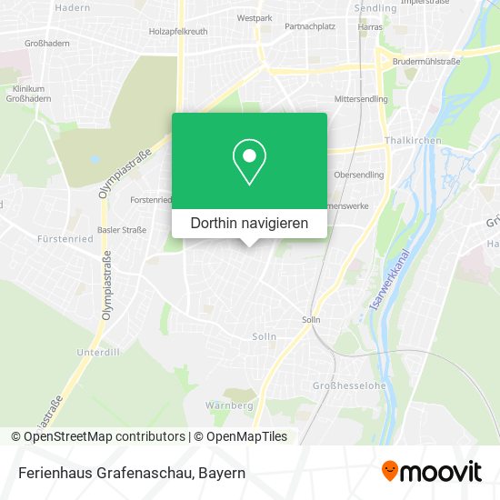 Ferienhaus Grafenaschau Karte