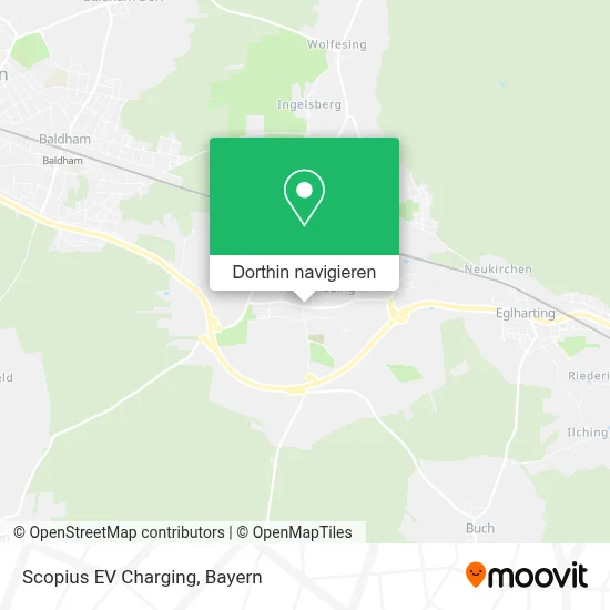 Scopius EV Charging Karte