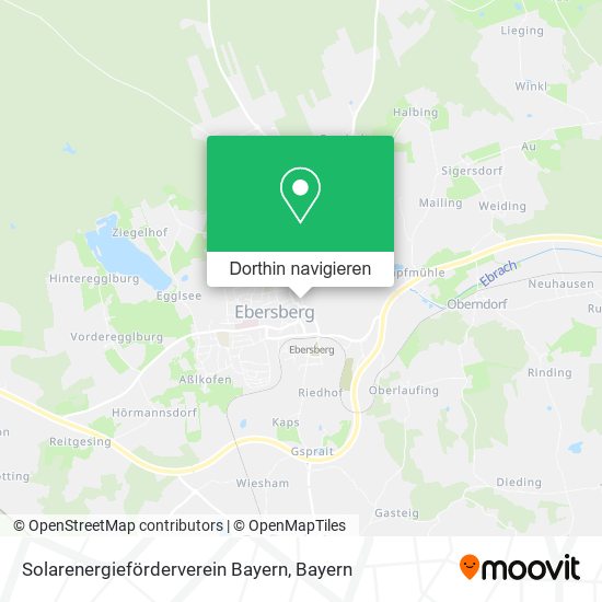 Solarenergieförderverein Bayern Karte