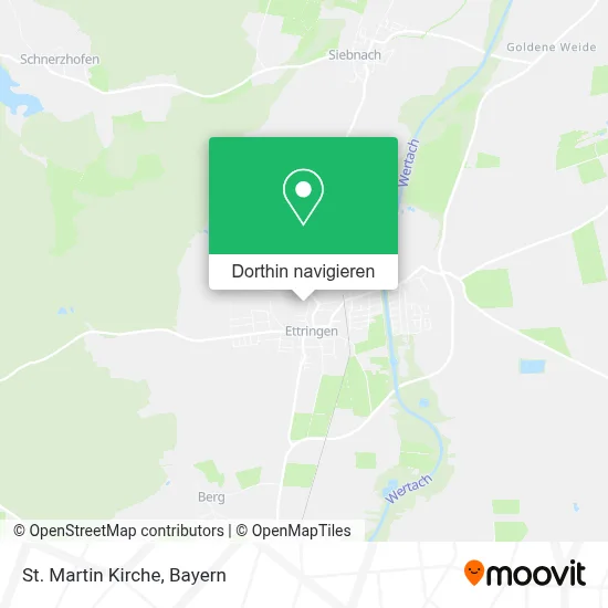 St. Martin Kirche Karte