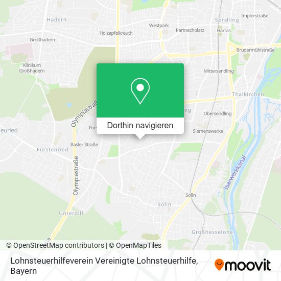 Lohnsteuerhilfeverein Vereinigte Lohnsteuerhilfe Karte