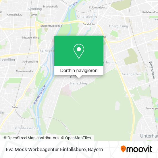 Eva Möss Werbeagentur Einfallsbüro Karte