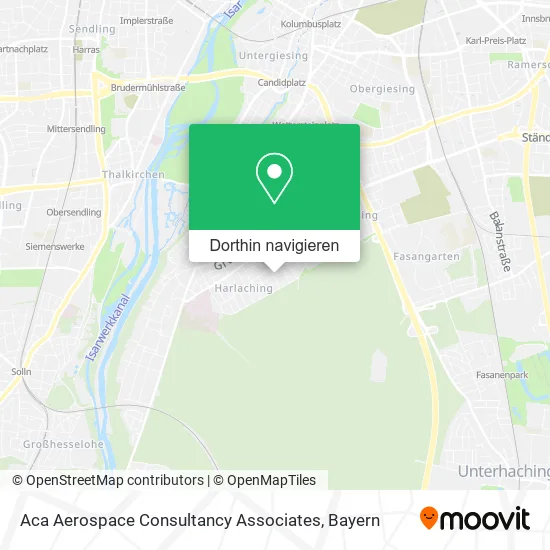 Aca Aerospace Consultancy Associates Karte