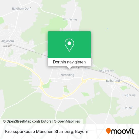 Kreissparkasse München Starnberg Karte
